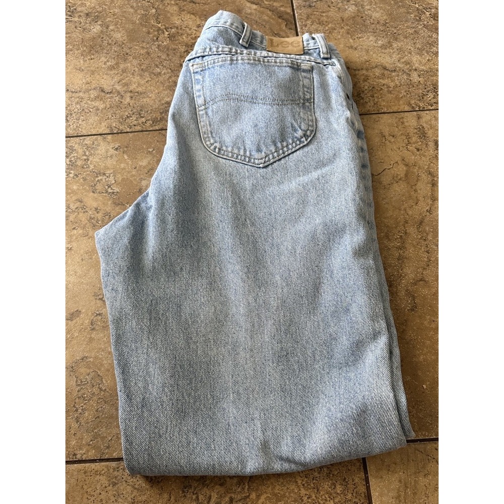 LeeJeans Men 38x34 Blue Straight Denim. Fit 35x33